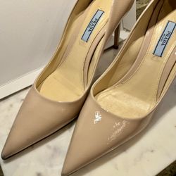 Nude Prada Heels