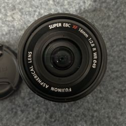 Fuji Xf 16mm Lens