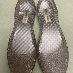 Steve Madden Jelly Flats 9 New