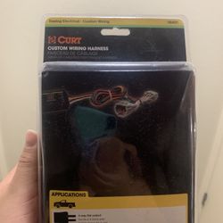 2018+ Jeep Wrangler Curt 4- pin trailer wiring harness