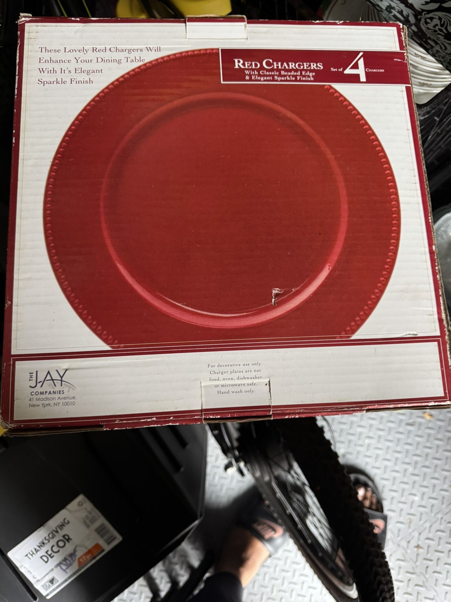 Classic Red Chargers