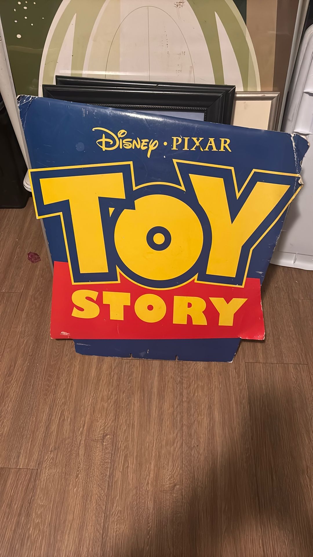 Free Toy story Sign As Is “