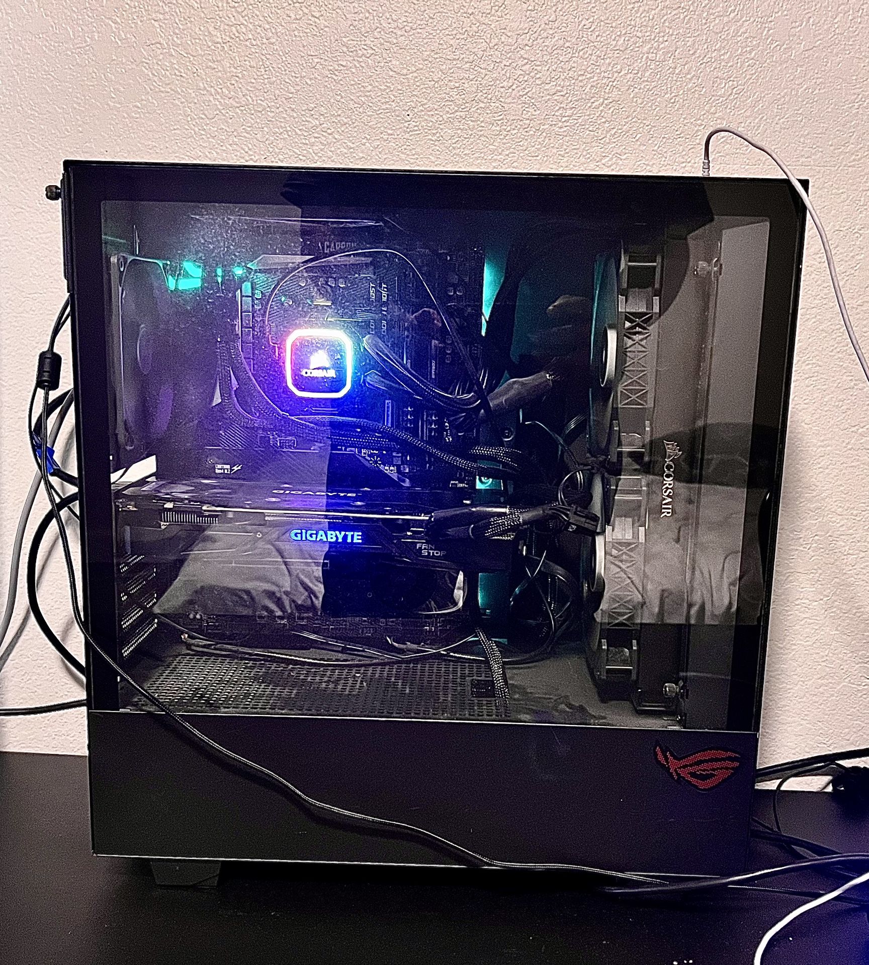 Gaming pc & gaming monitor