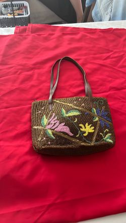 Vintage beaded handbag