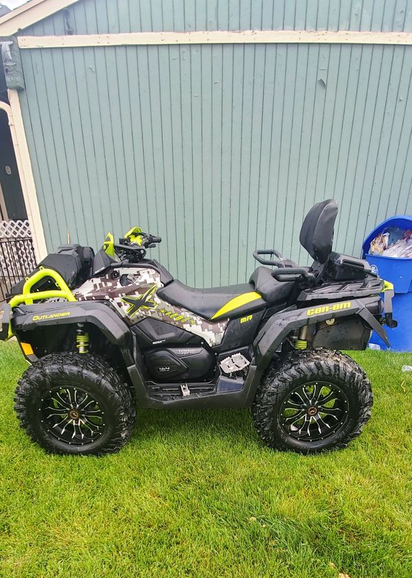 2015 can-am outlander 700 miles