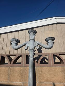 Outdoor light post