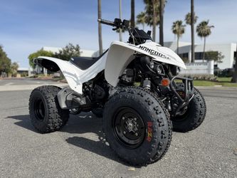 NEW 2026 KYMCO Mongoose 270i Sport ATV - White - Fuel Injected