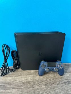 Full Set With A Controller - Sony Playstation 4 Slim - PS4 SLIM - GAMING CONSOLE - Payments Available - Pay $5 Down To take It home