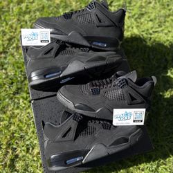Jordan 4 “Black Cat” 2025 🐾🖤 11M ✅ 8M ✅