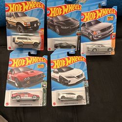 Hot wheels BMW, Mercedes Benz 