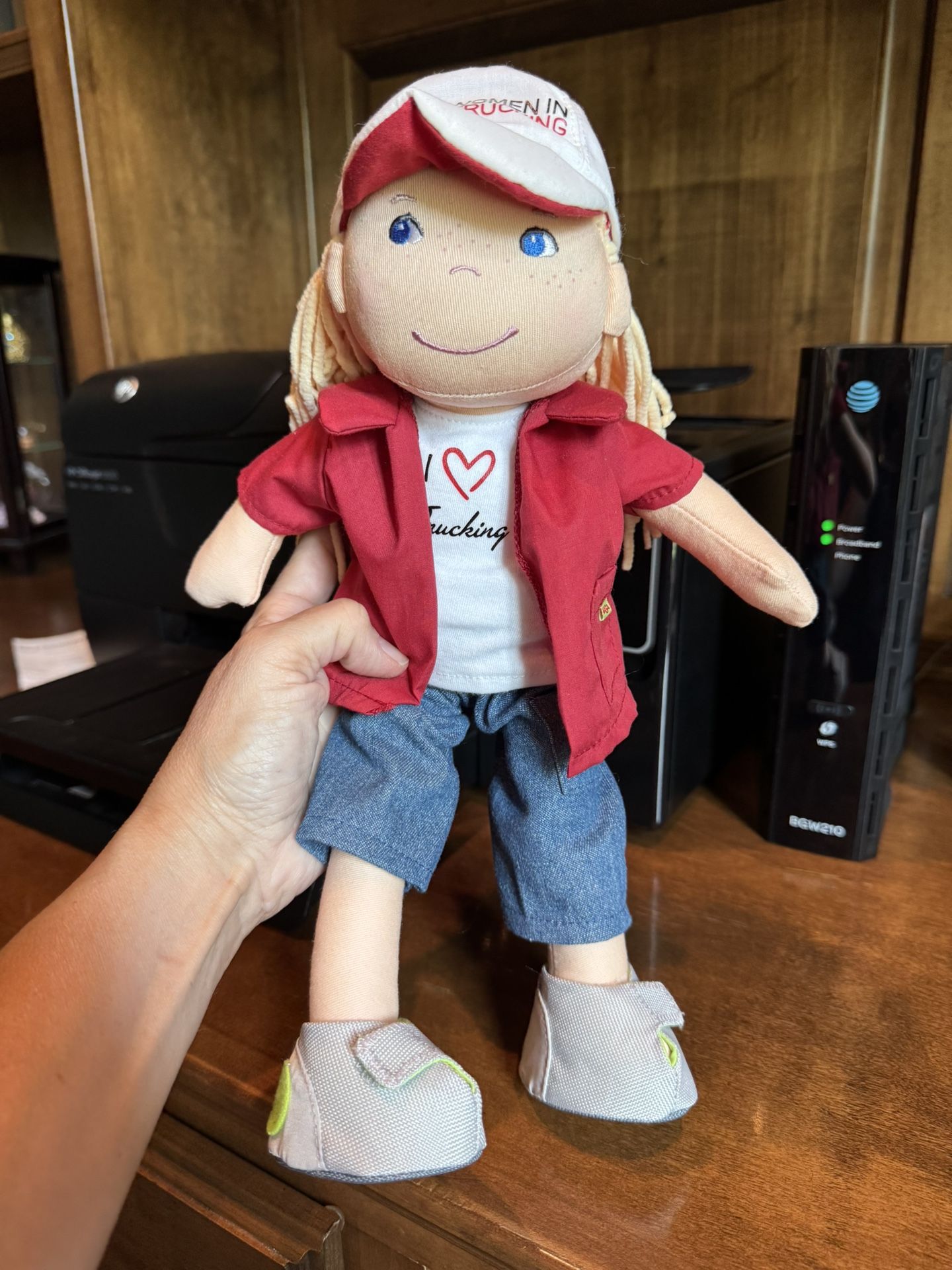 Haba Women In Trucking Doll