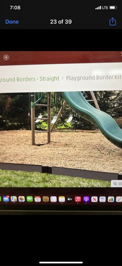 Playground Landscaping Border 80feet