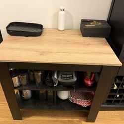 Wood Kitchen Island
