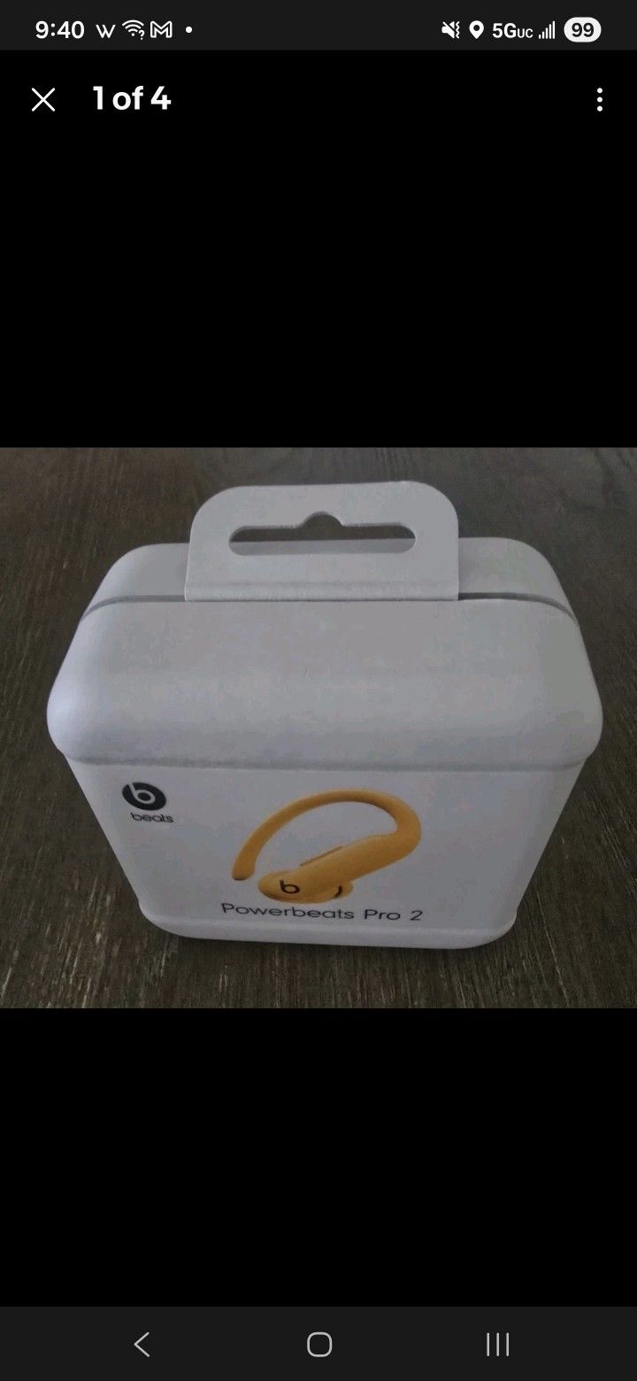 Beats Powerbeats Pro 2 True Wireless Active Noise Cancelling Earbuds in Orange