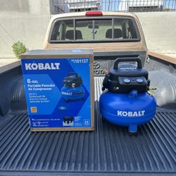 Kobalt 6-Gallon Portable Electric 150 PSI Pancake Air Compressor