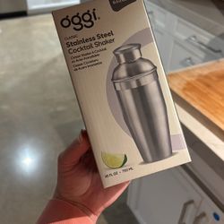 Stainless steel cocktail shaker