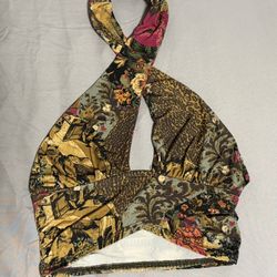Urban Outfitters Cross Halter crop top Size Xs