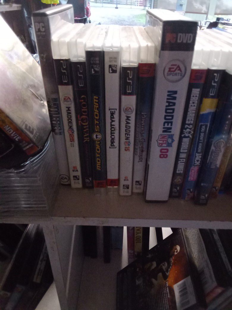 Wii System PS2 PS3 And PS4 Games