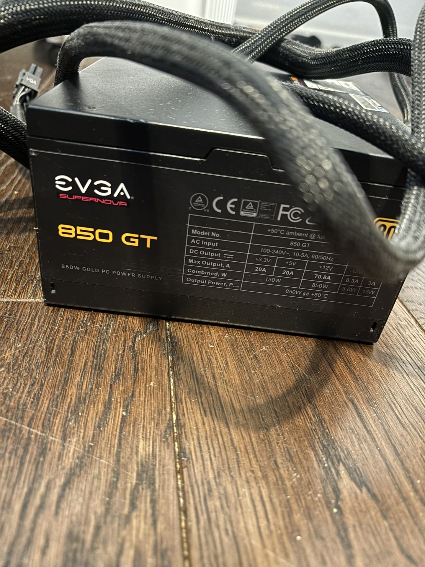EVGA Supernova 850 GT Power Supply 850W