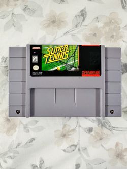 Super Tennis SNES Nintendo