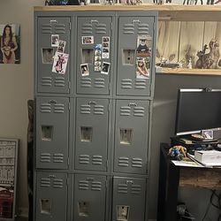School Lockers Vintage