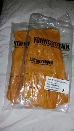 Lite Welding, XL Youngstown Goat Grain Skin Leather Gloves.