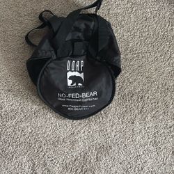 Bear Canister Baggie 