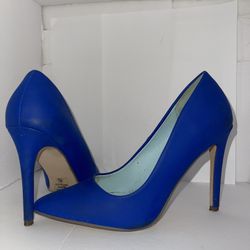 Blue High heels 