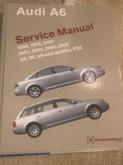 BRAND NEW AUDI A6 SERVICE MANUAL