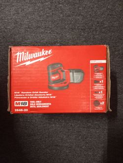 M18 RANDOM ORBIT SANDER
