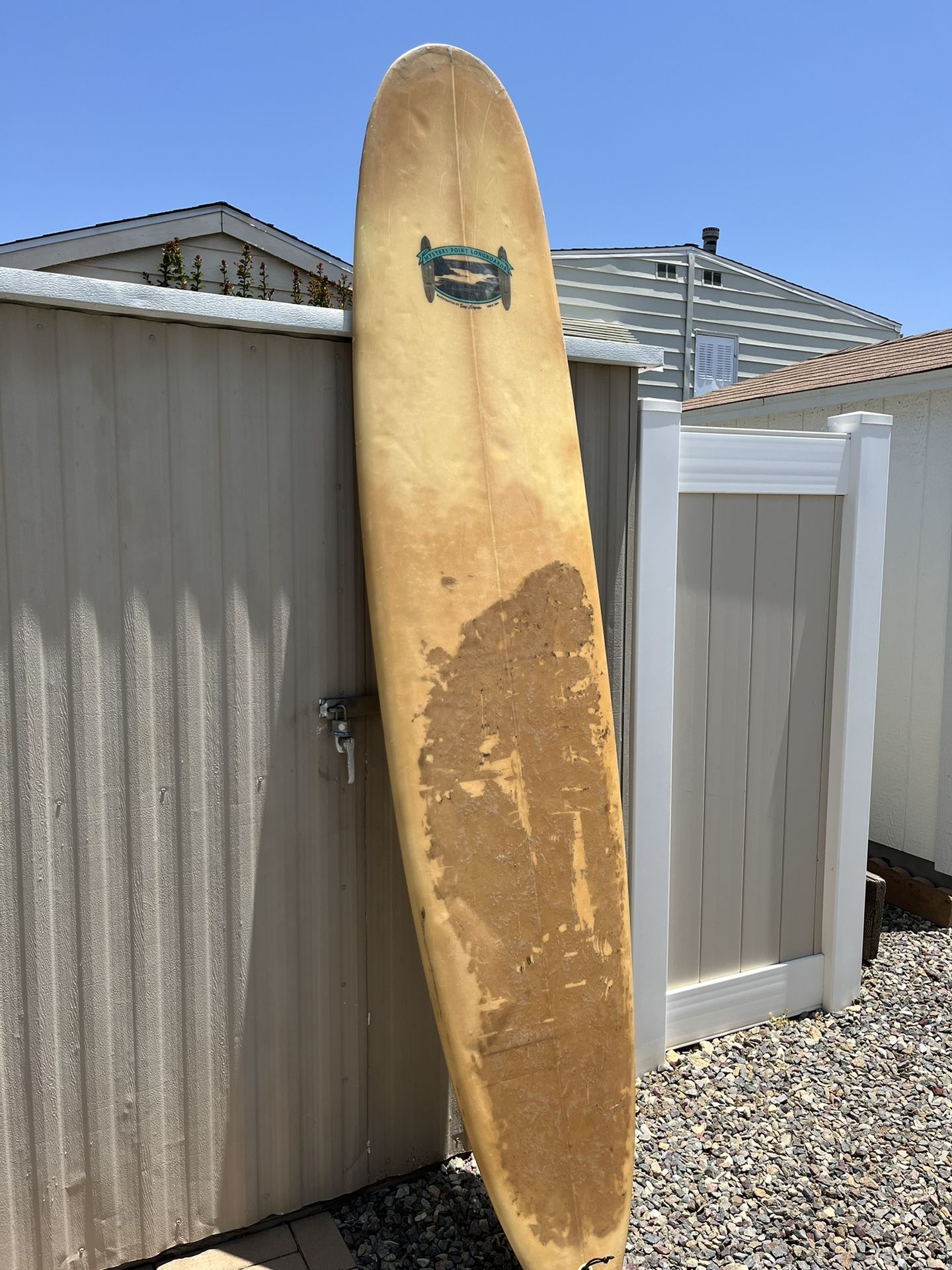9’ Fiberglass Surfboard