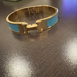 Hermès Clic H Bracelet, Earrings & Necklace Set