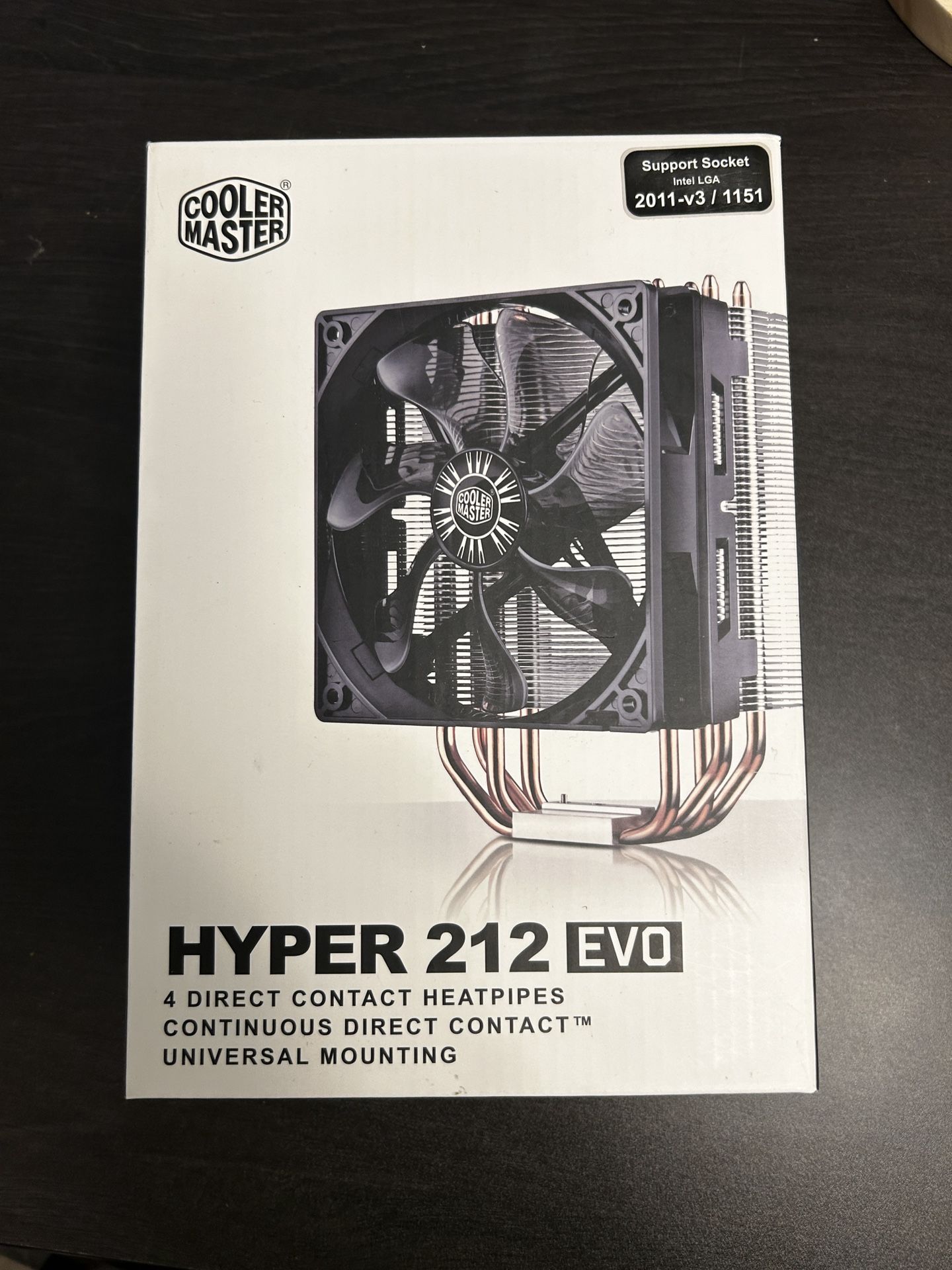 Cooler Master Hyper 212 Evo CPU Cooler (RR 212E 20PK R2), 120mm