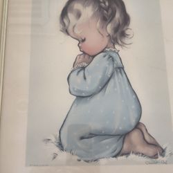 Art. Boy And Girl Framed 