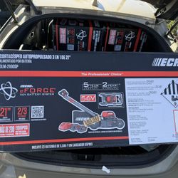 ECHO 56V 21 in. Cordless Battery 3-in-1 Walk Behind Self-Propelled Lawn Mower w/ (2) 5Ah Batteries and Rapid Charger