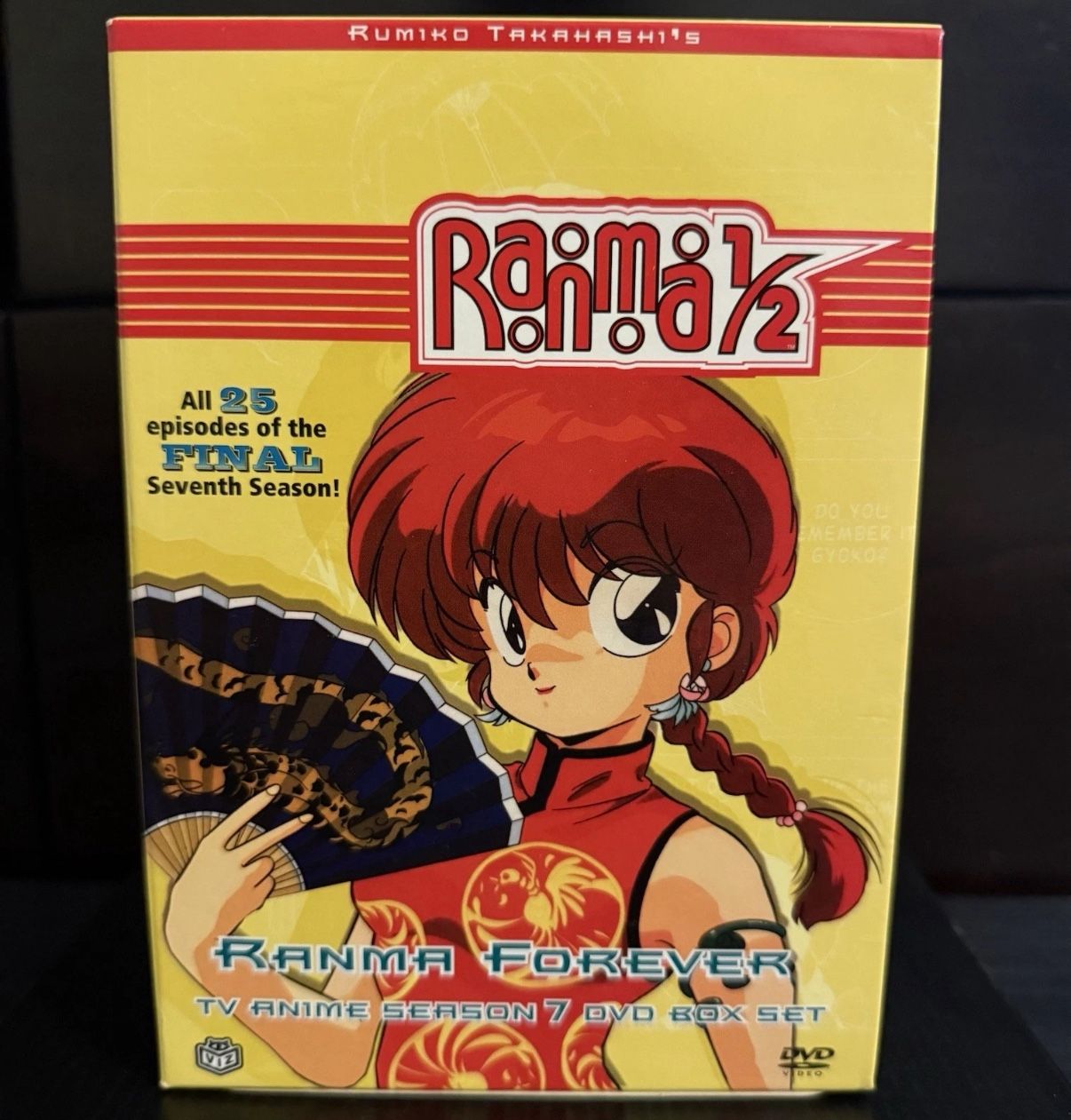 Ranma 1/2 Season 7 Ranma Forever DVD Box Set. Pre-owned 5-Disc Set - Great Discs