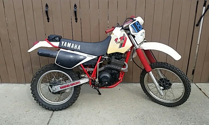 Vintage 1984 Yamaha TT600