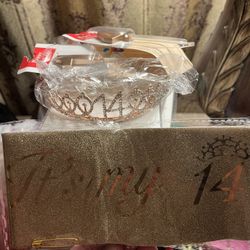 14 Yr Old Happy Birthday Crown And Sash