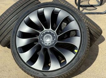 FREE INSTALL 4 2025 Tesla 21" Wheels Tires Genuine OEM Model Y Performance PIRELLI TIRES 100% TIRES