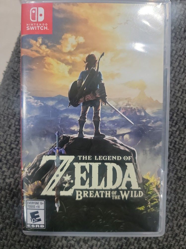 Nintendo Switch Zelda Breath Of The Wild 