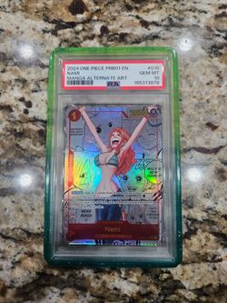 One Piece Nami Manga PSA 10