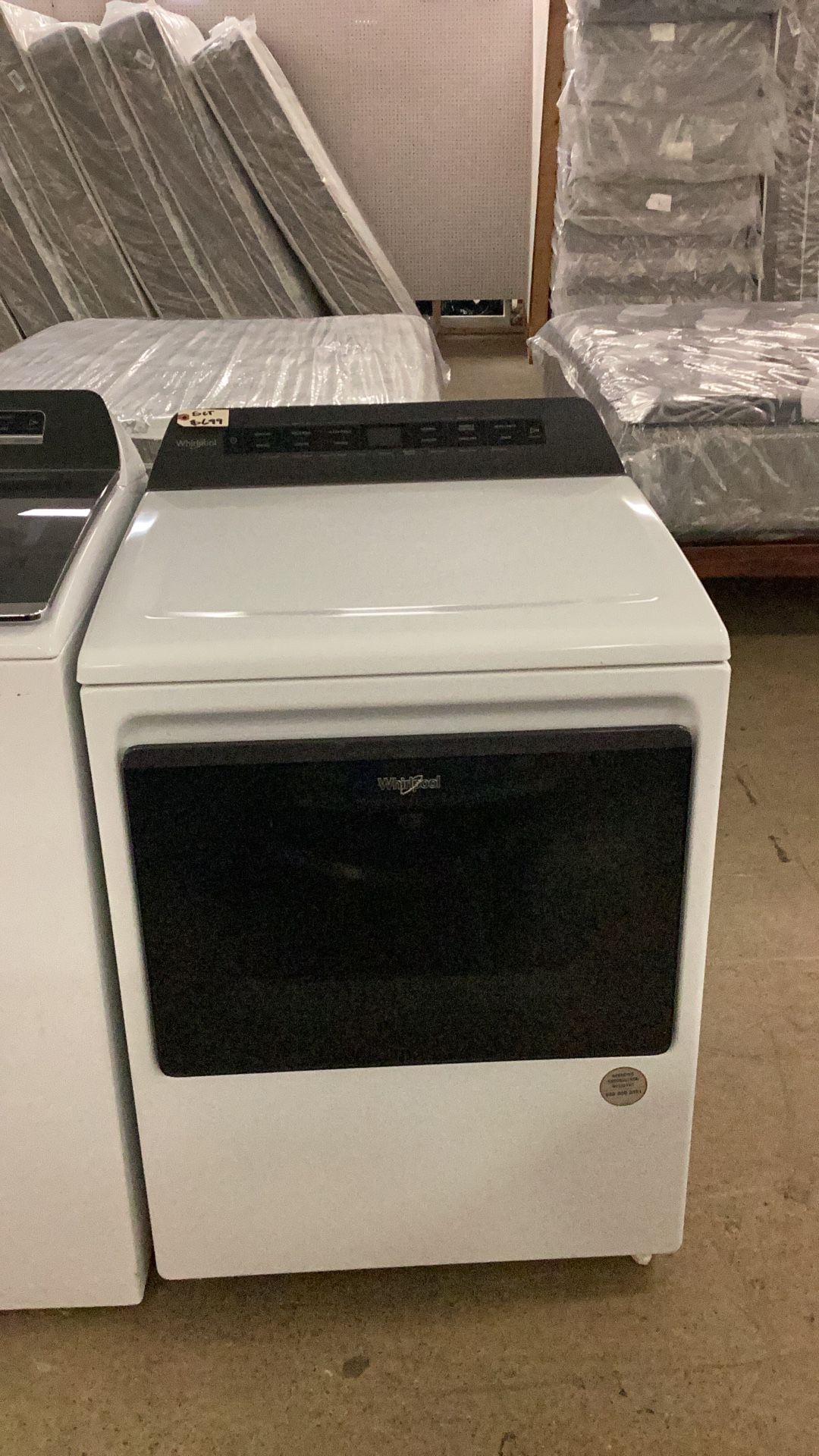 Whirlpool Electric Washer And Dryer Set used