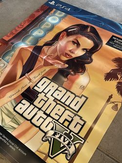 GTA 5 Poster 5x4 Feet