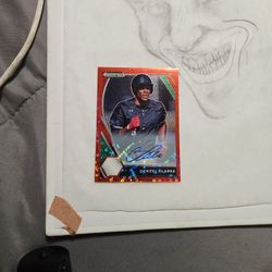 Denzel Clarke Red Pulsar Auto 66\99