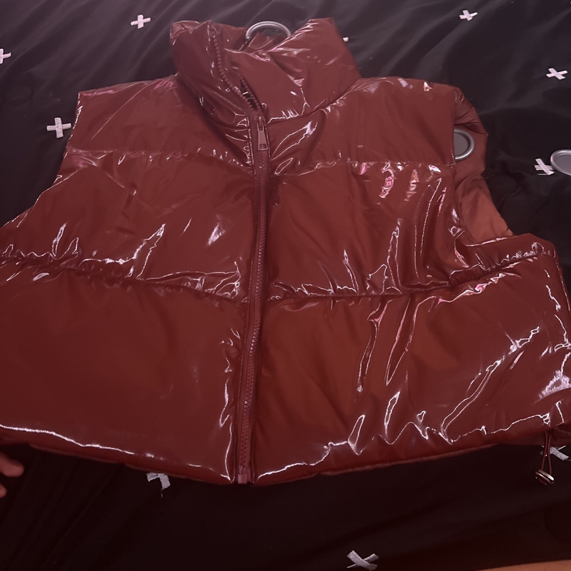 Brown Puffer Vest