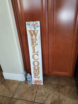 Welcome Sign  ( Fall )
