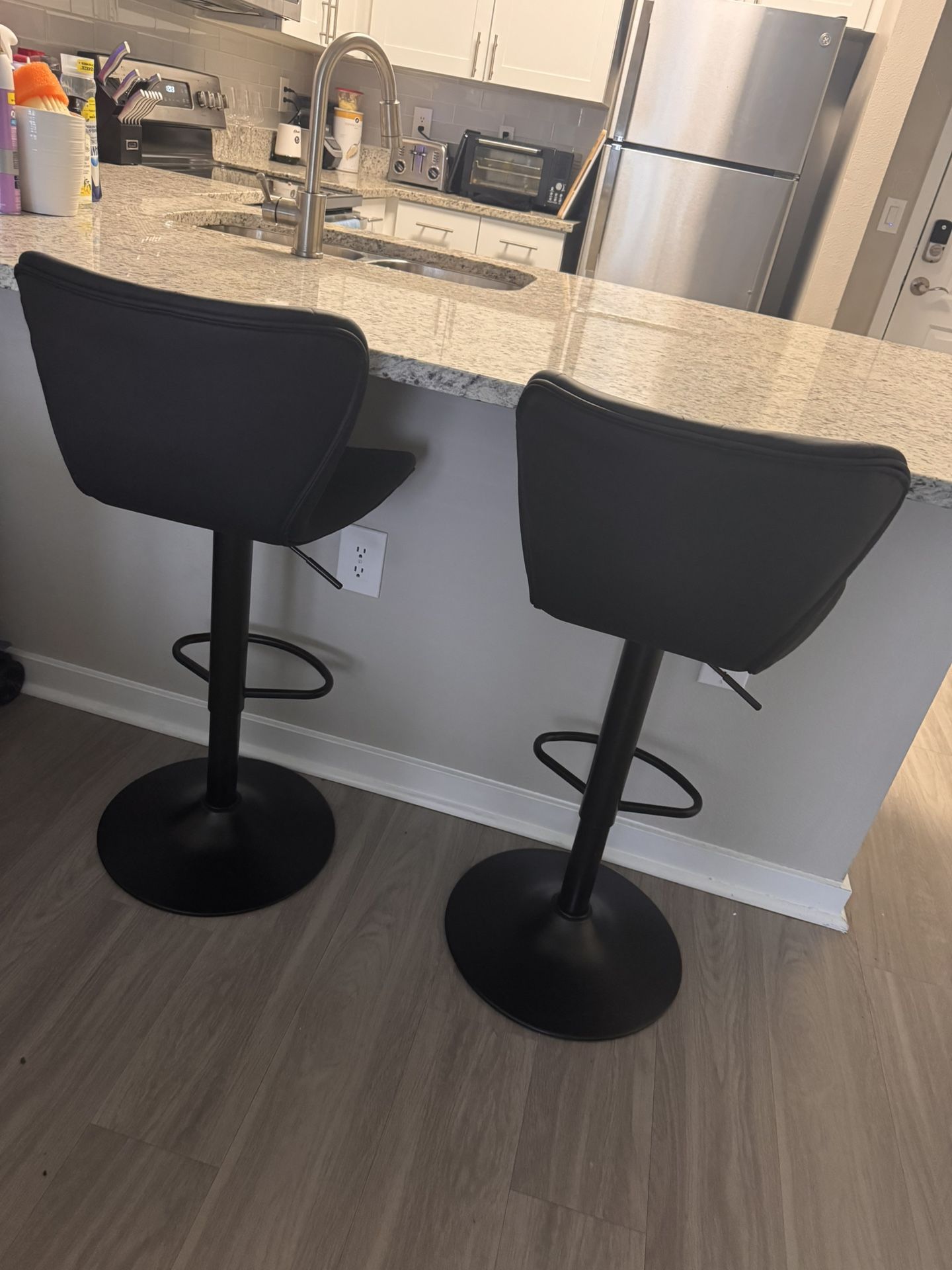 Two Bar Stools Like New