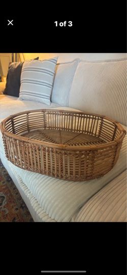 Rattan tray