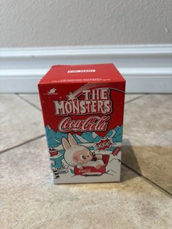 Damaged box Monsters Coca-Cola Series Figures blind box.