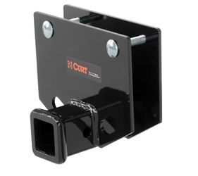 CURT 19101 RV Bumper Hitch, 2" Receiver for 2" × 4" Bumper Beams